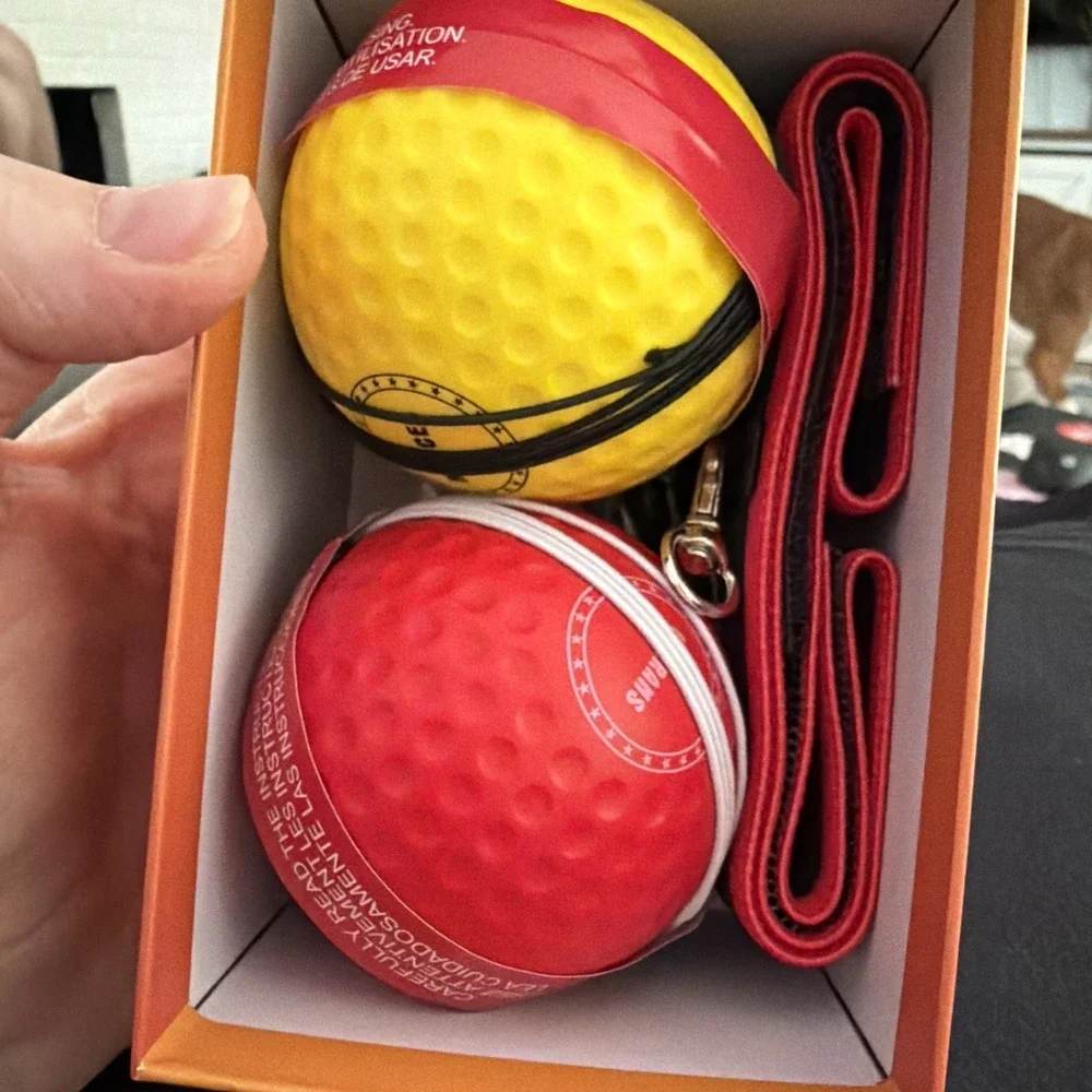 TekXYZ Reflex Ball Boxing Training Equipment Yellow